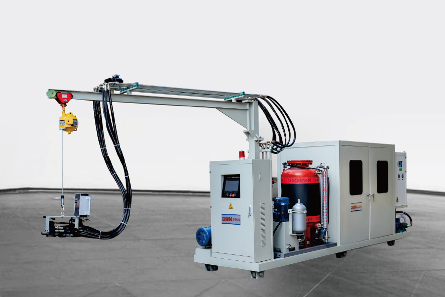 Cyklopentan polyuretan vysokotlaký pěnový injekční stroj se stopou